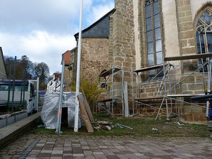 Kirchenrenovierung 2010 / 2011 (Foto: Karl-Franz Thiede)